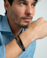 Puls Acero Ip Negro Circ Sr Fashion
