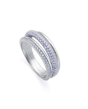 Anillo Plata De Ley Baño Rodio Sra Jewels