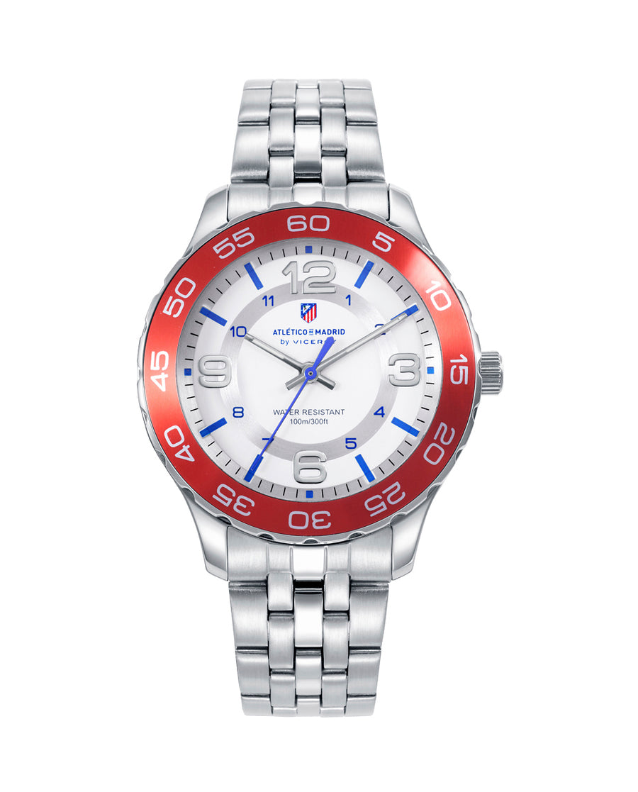 Montre Bracelet Acier Ms Va Atlético De Madrid