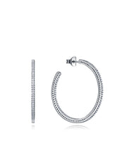 Boucles d'oreilles en argent sterling avec zircone Mme Jwls