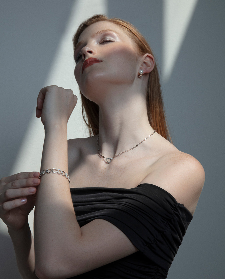 Collier Argent Massif Rhodié Circ Mrs Jwls
