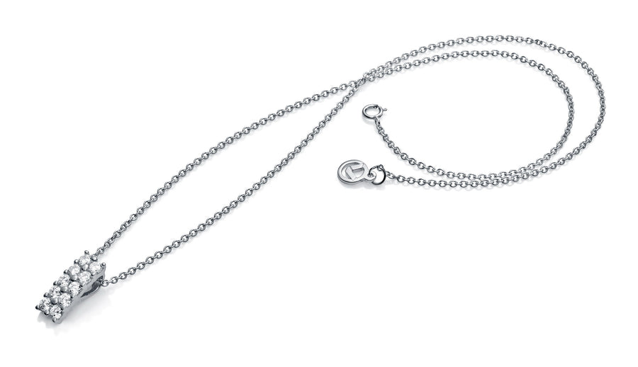 Collar Plata Y Circonitas 5 Mm Sra Jew Expos