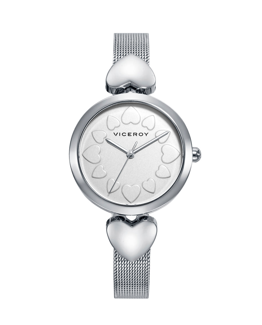 Reloj Acero Brazalete Sra Va