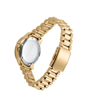 Reloj Acero Ip Dorado Brazalete Sra Va