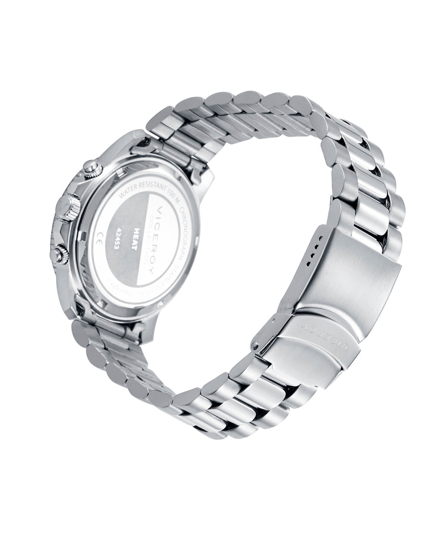 Crono Acero Brazalete Sr Va