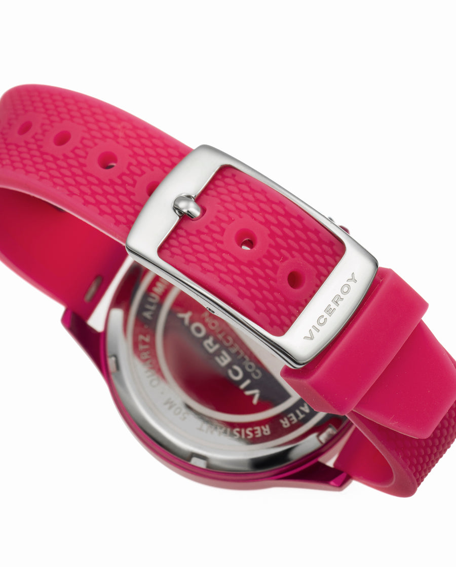 Reloj Aluminio Fucsia Correa Sra Va