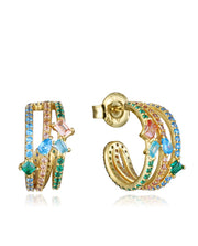 Pend Plata De Ley Baño Oro Circ Sra Jewels