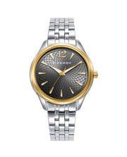 Reloj Acero Ip Dorado Brazalete Sra Va