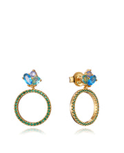 Pend Plata De Ley Baño Oro Circ Sra Jewels