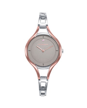 Reloj Acero Ip Rosa Brazalete Sra Va