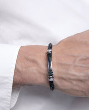 Puls Acero Y Piel Negra Sr Fn