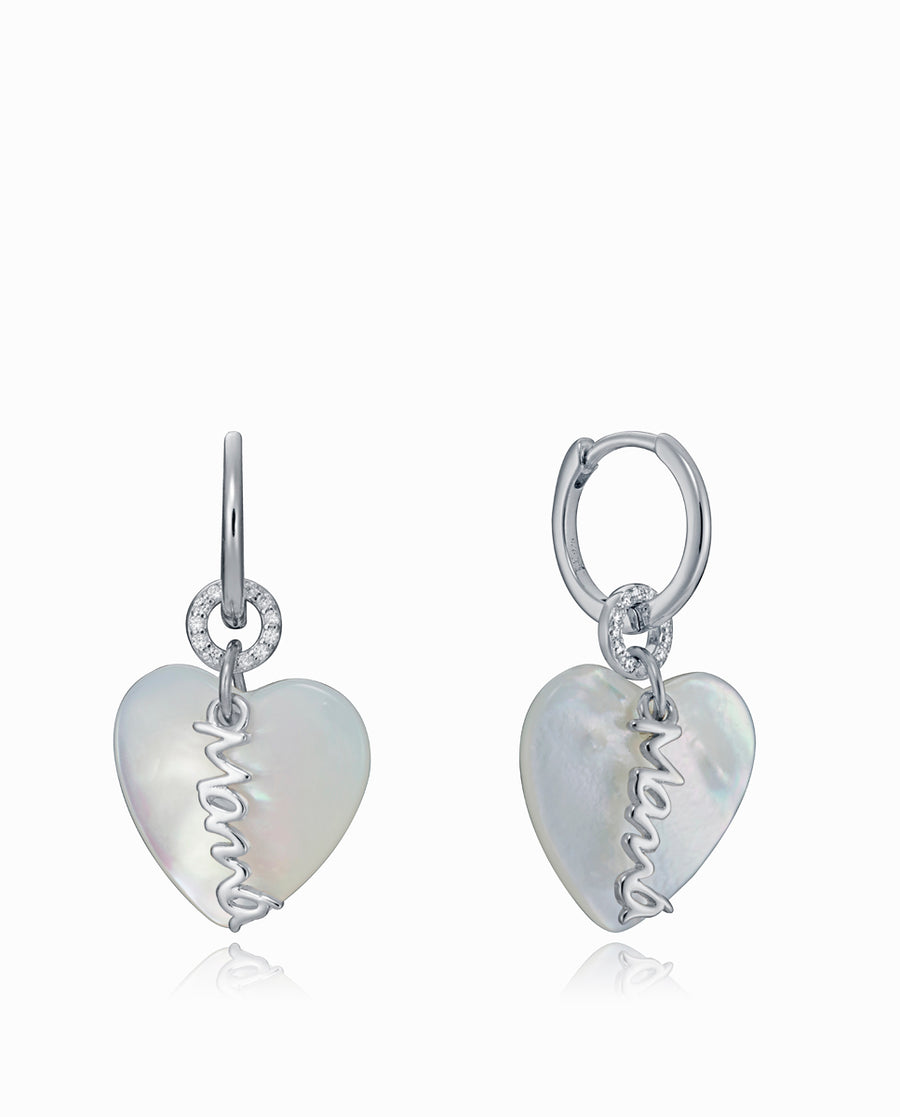 Pnd Sterling Silver Mom Circ Mad Pearl Mme Jwls