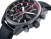 Cronógrafo Acero Ip Negro Correa Sr Viceroy Sport