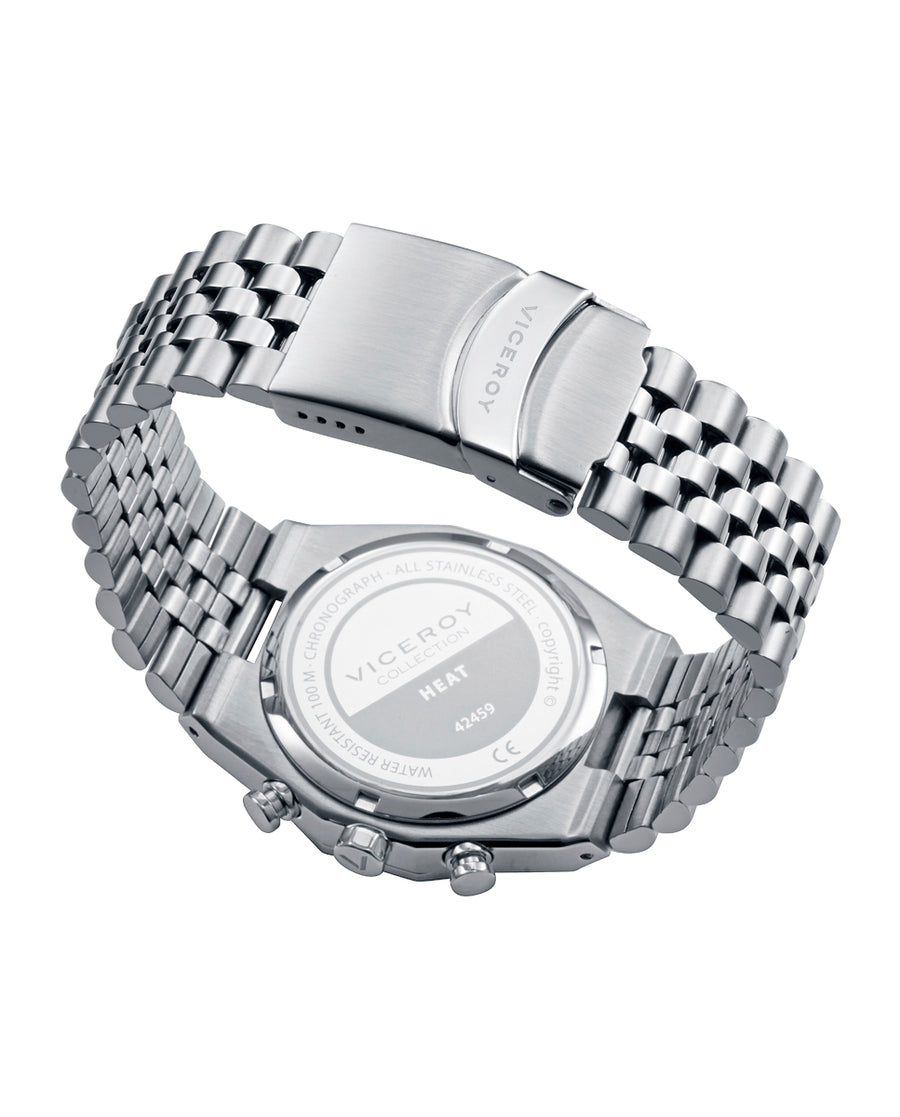 Crono Acero Brazalete Sr Va