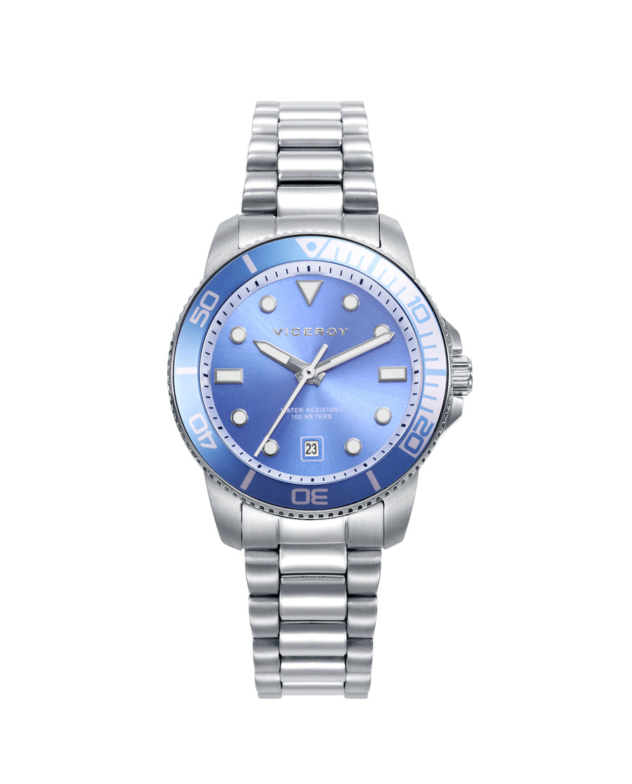 Reloj Acero Brazalete Sra Va