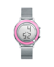 Pack Reloj Digital Acero Brazalete Niña Sweet Va