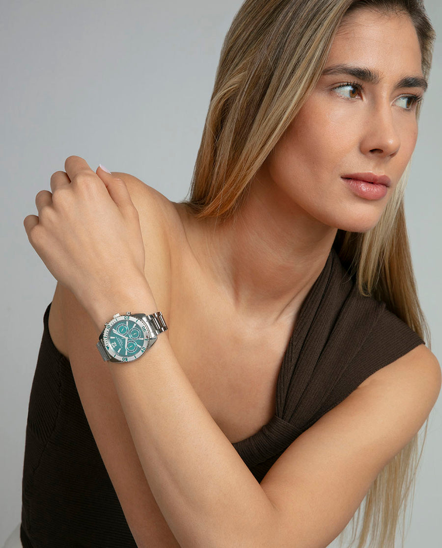 Crono Acero Brazalete Sra Va