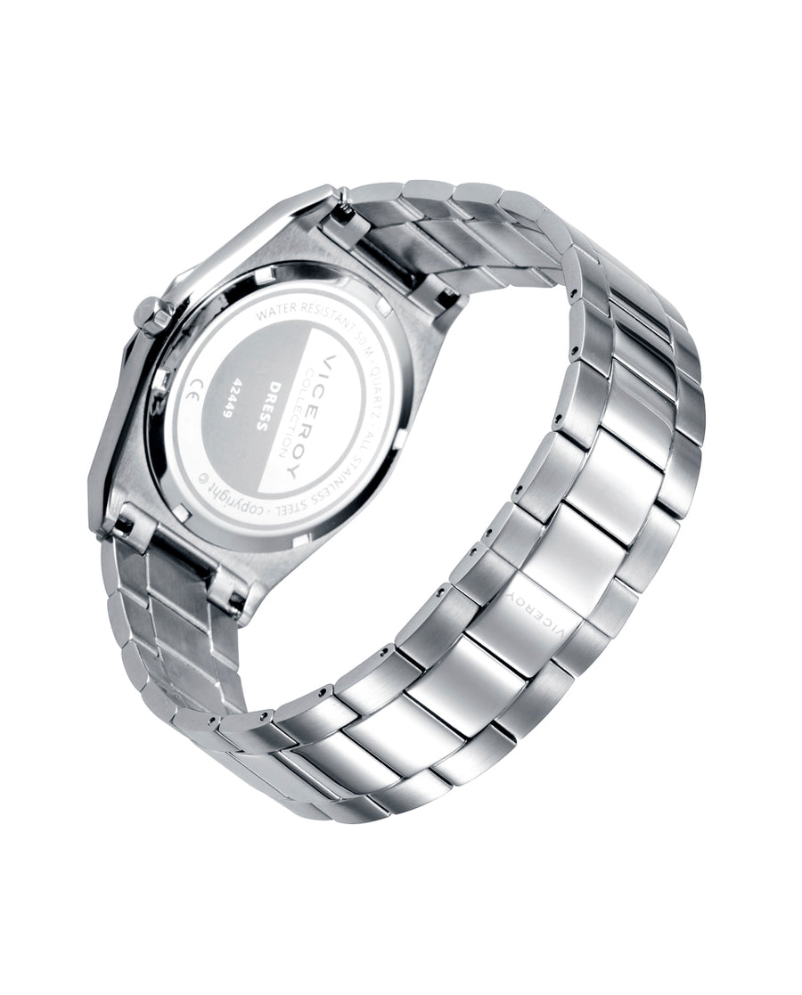 Reloj Acero Ip Dorado Brazalete Sr Va