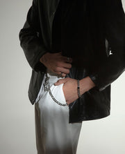 Steel Chain Bracelet: Length 19,5+3 Cm Man Fashion