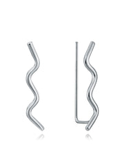 Grimpeurs Argent Massif Zigzag Ms Jwls