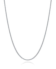 Steel Necklace Chain: Length 55+5 Cm Gent Fn