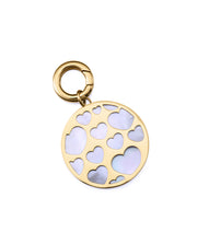 Steel Charm Ip Gold With Mop: Length 5 Cm Lady Fa