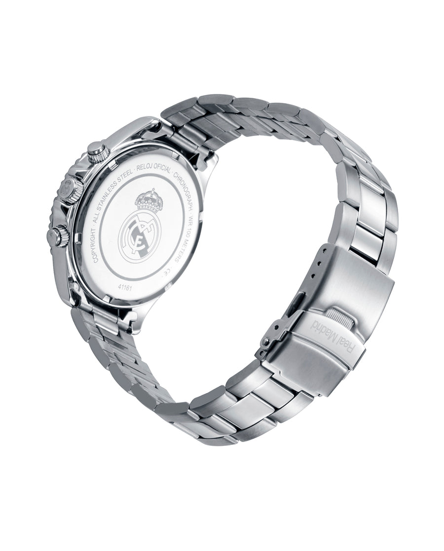 Crono Acero Brazalete Sr Va R. Madrid