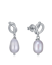 Pend Plata De Ley Baño Rodio Perl Sra Jewels
