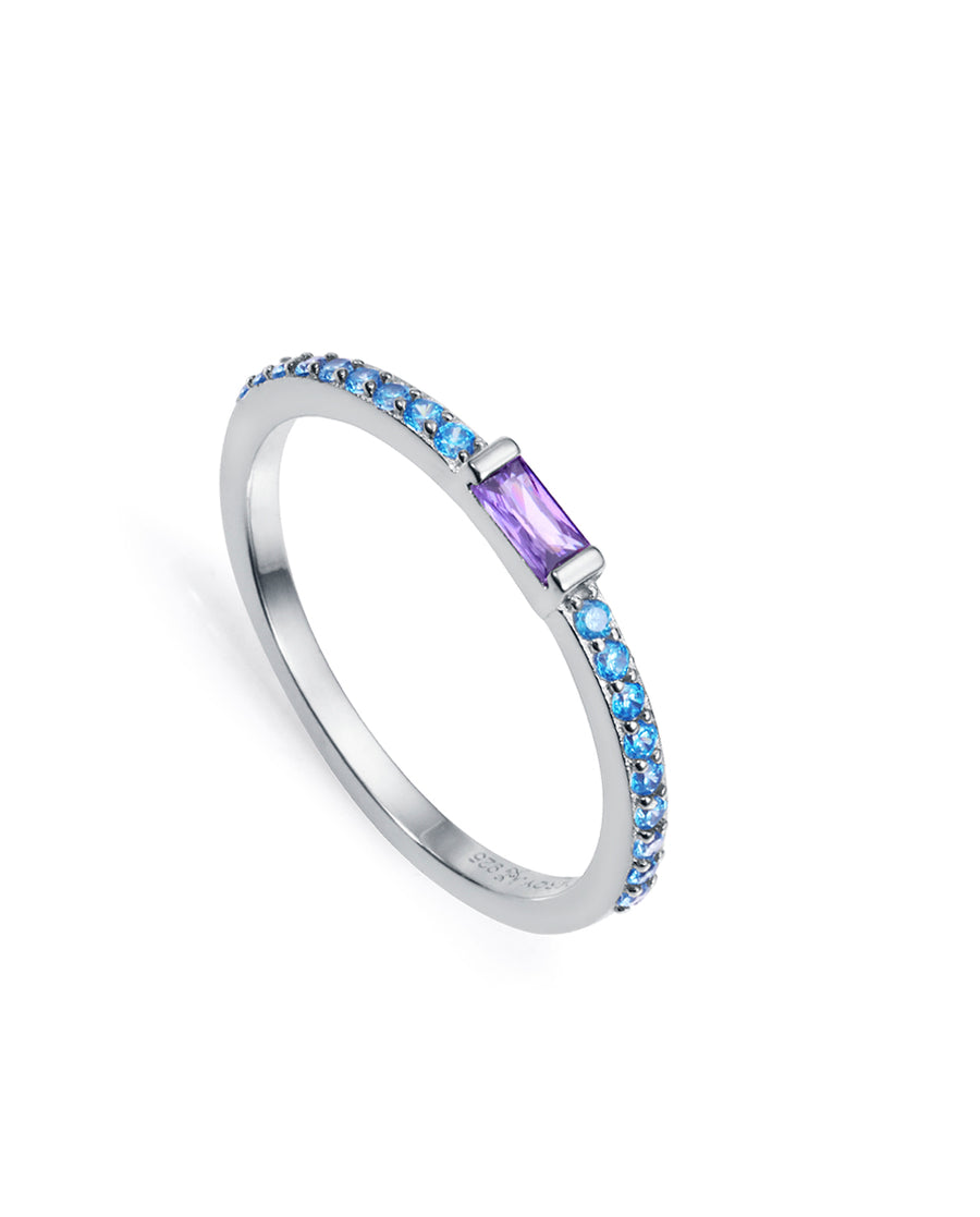 Anillo Plata De Ley Baño Rod Circ Sra Jewels