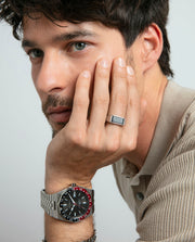 Reloj Acero Brazalete Sr Va
