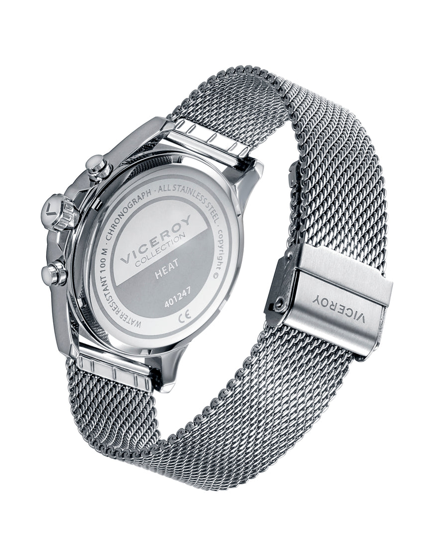 Crono Acero Brazalete Sr Va