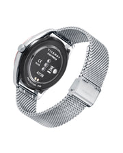 Reloj Smart Acero Ip Rosa Brazalete Sr Va