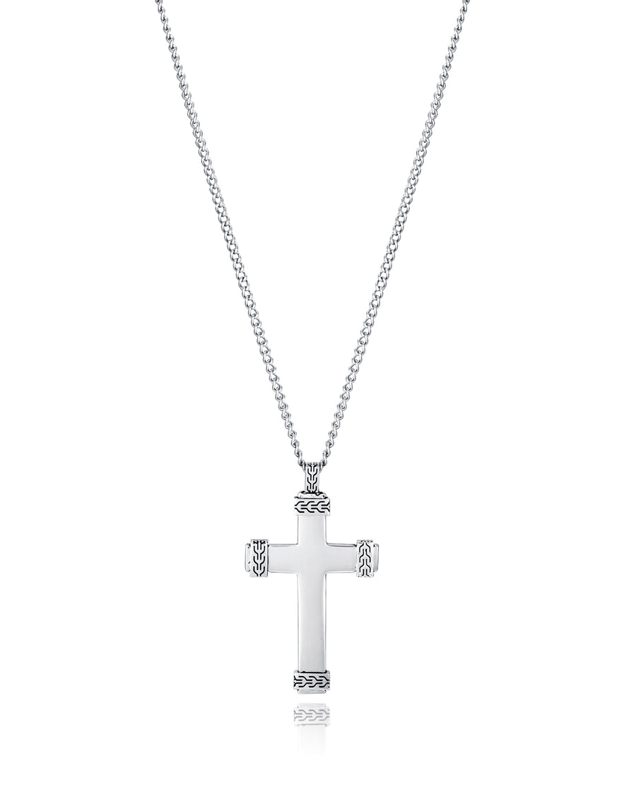 Collar Acero Cruz Sr Fashion