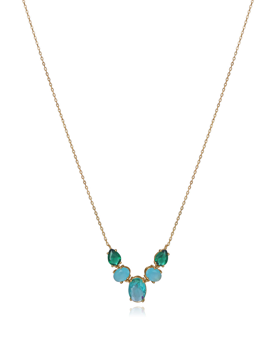 Collar Plata De Ley Baño Oro Cris Sra Jewels