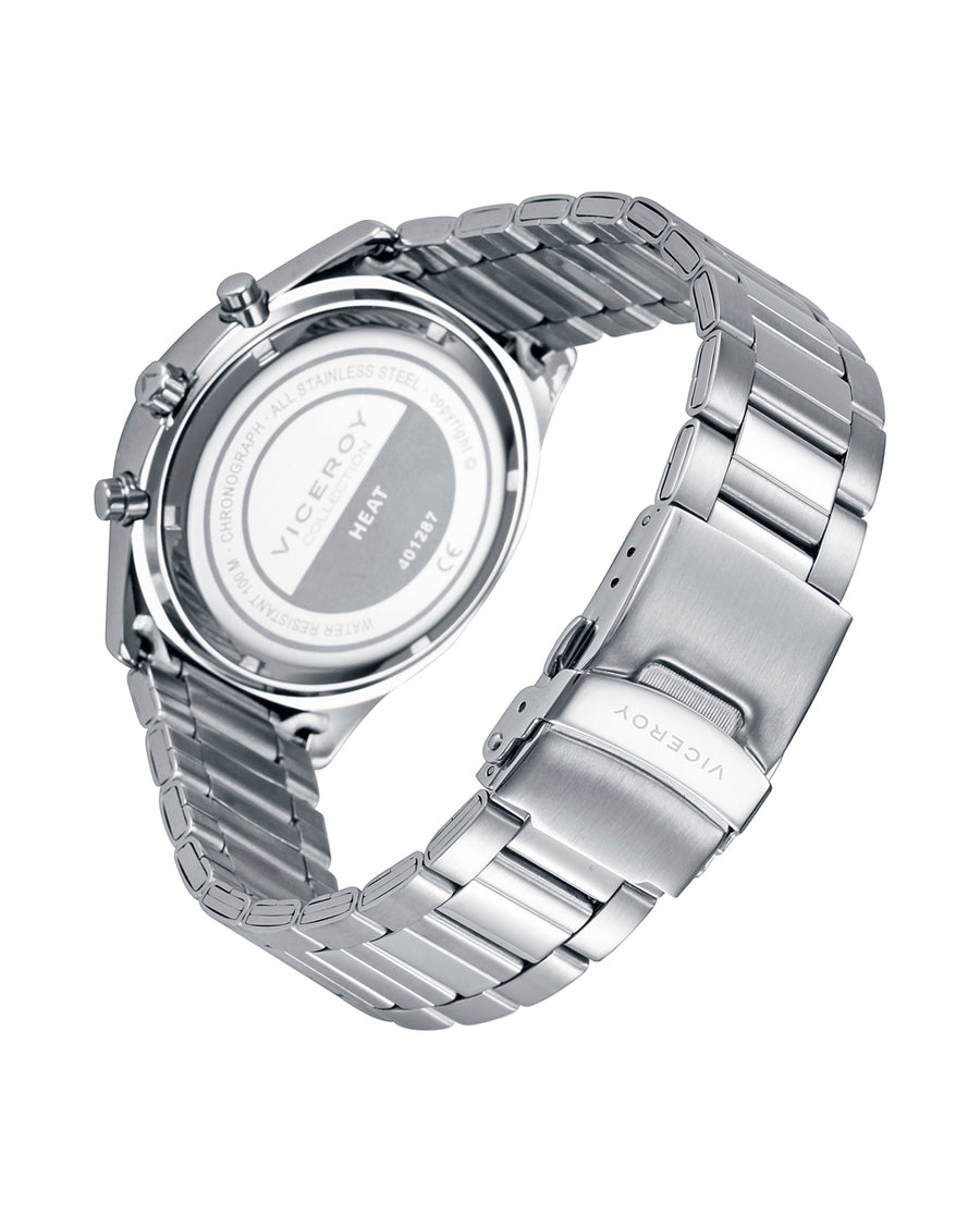 Crono Acero Brazalete Sr Va