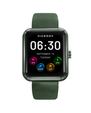 Reloj Smart Aluminio Verde Correa Va