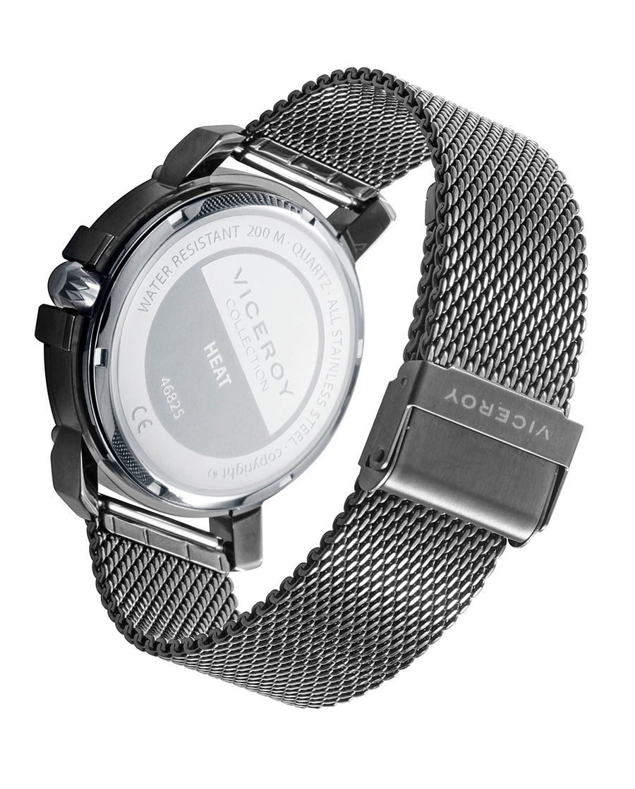 Stainless Steel Watch Ip Gun Bracelet Man Va