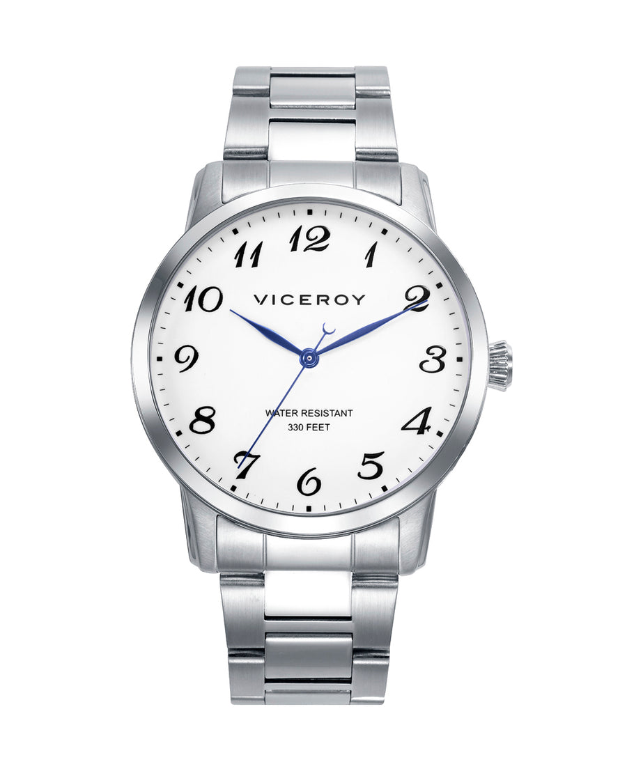 Reloj Acero Brazalete Sr Va