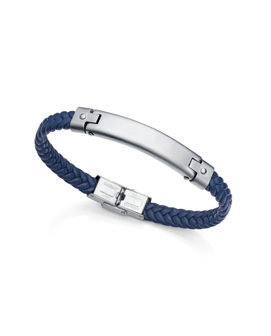 Puls Acero Piel Azul Sr Fn