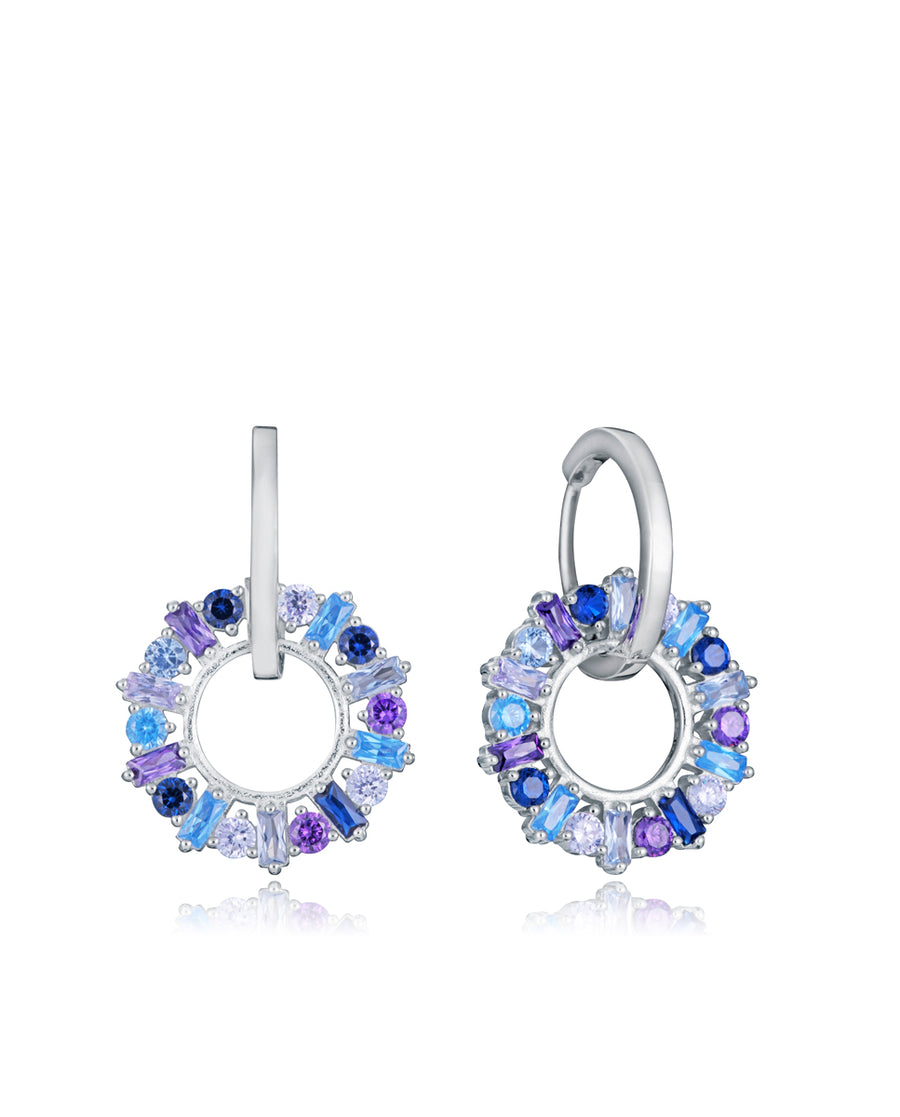 Pend Plata De Ley Baño Rodio Circ Sra Jewels