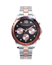 Multi Acero Ip Rosa Brazalete Sra Va