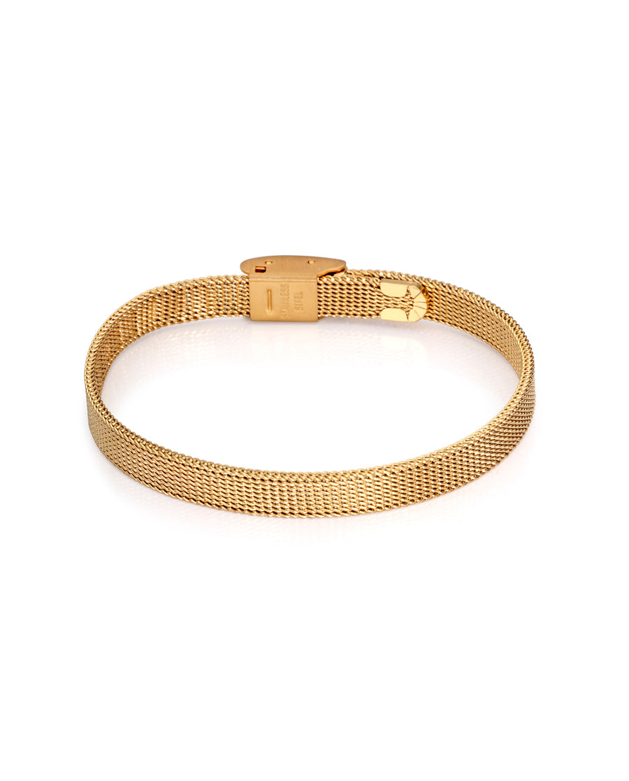 Puls Acero Ip Dorado Esterilla  Niña Fn