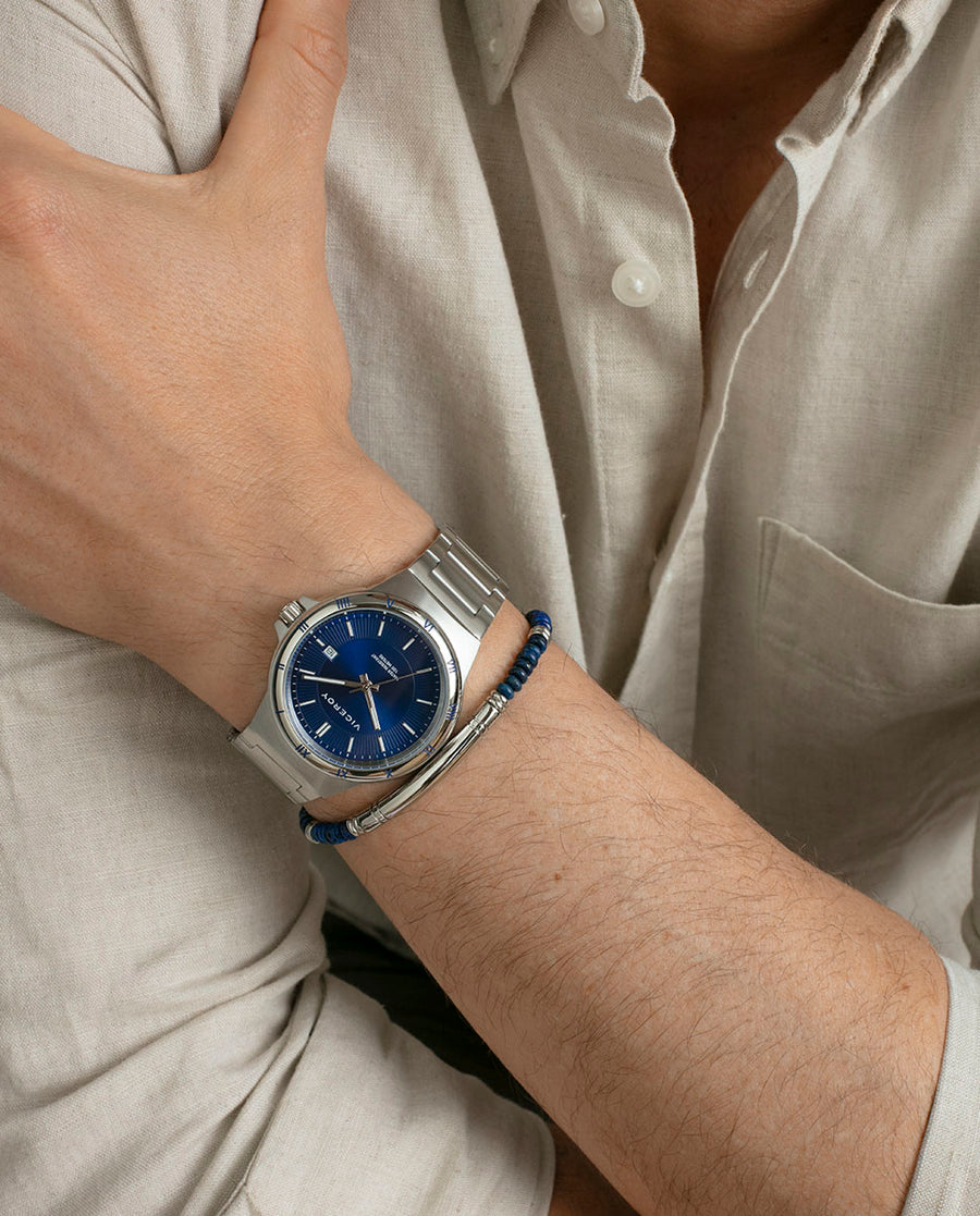 Reloj Acero Brazalete Sr Va