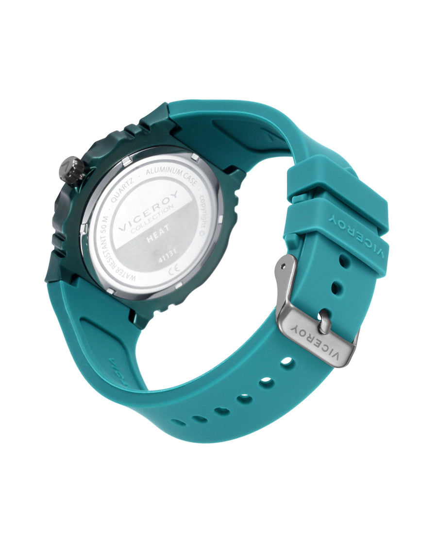 Reloj Aluminio Verde Correa Sr Va