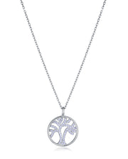 Collar Plata De Ley Baño Rodio Circ Sra Jwls