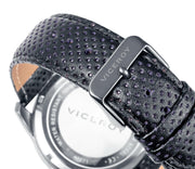 Cronógrafo Acero Ip Negro Correa Sr Viceroy Sport