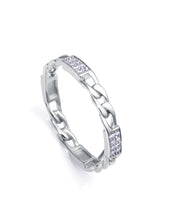 Anillo Plata De Ley Baño Rodio Sra Jewels