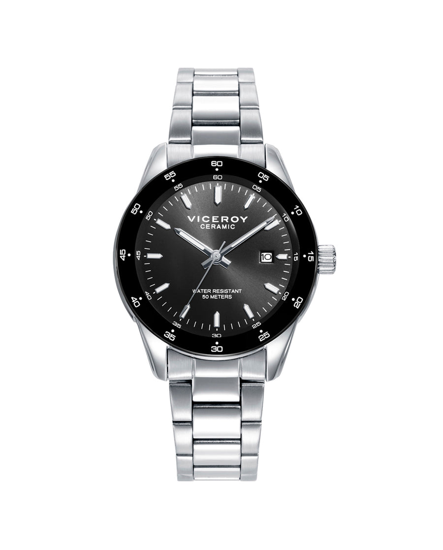 Montre Bracelet Acier Et Céramique Mrs Va