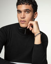 Puls Acero Y Piel Azul Sr Fashion