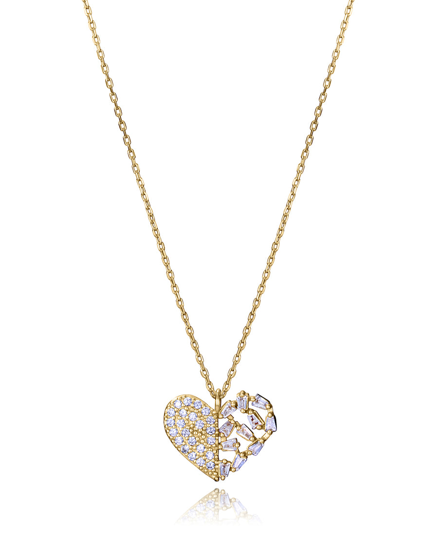 Collar Plata De Ley Baño Oro Circ Sra Jewels
